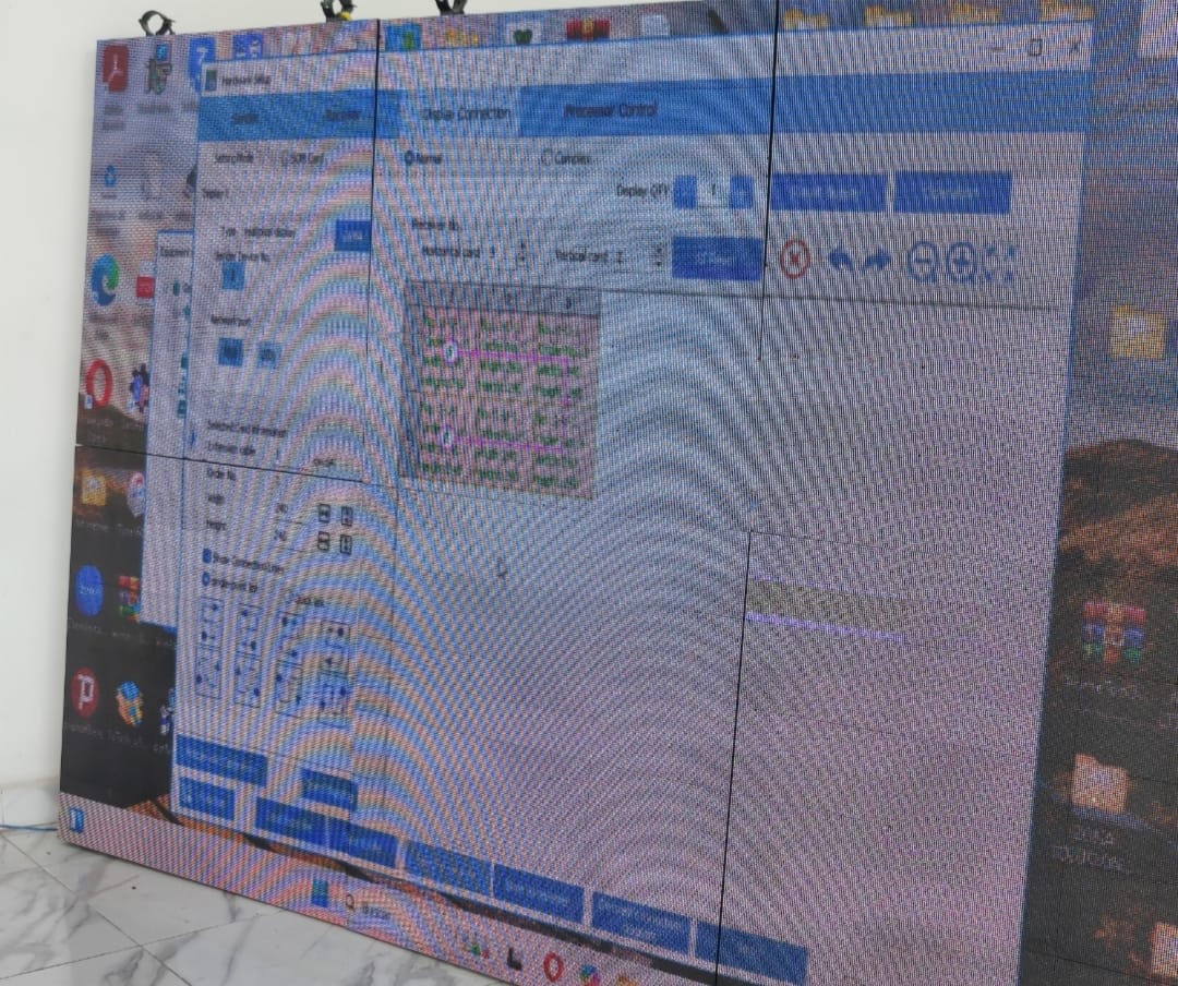 Mapeo de pantalla LED